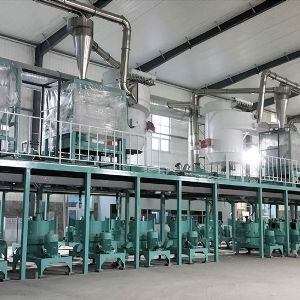 木粉加工设备生产线