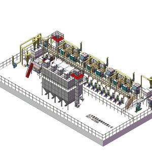 日产50吨超细粉(200目-800目)处理设备生产线
