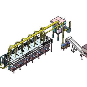 日产100吨农作物秸秆稻壳细粉生产线